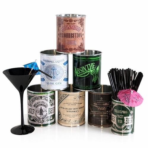Replica vintage retro tin can - vintage,