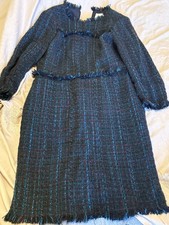 Lk bennett tweeted dress 12 uk