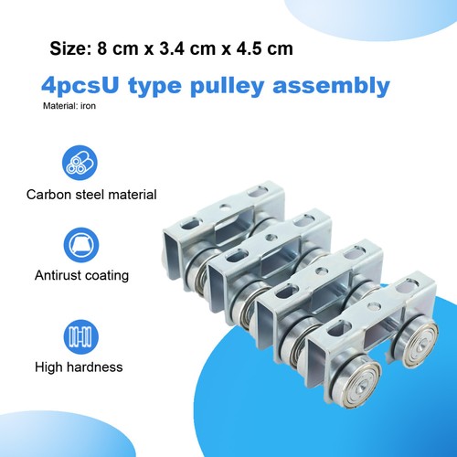 Four bearing trolley assembly - bearing,