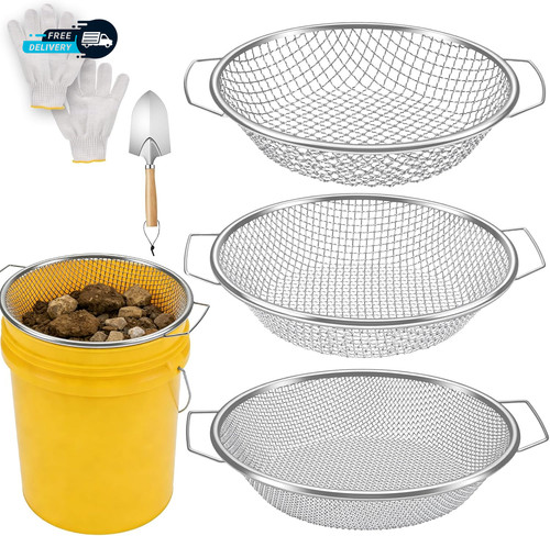 3pcs soil sifter - 3pcs,