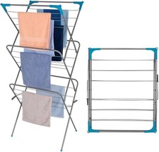 1ABOVE Premium Quality, Alloy Steel 3 Tier Clothes Airer, 51
