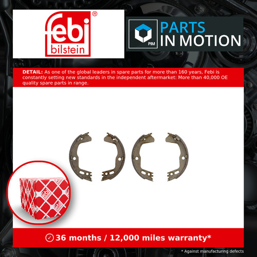 Brake shoes set fits kia - set,