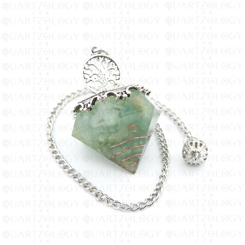 Dowsing pendulum green - pendulum,