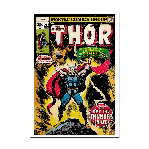 Retro thor comic - retro,