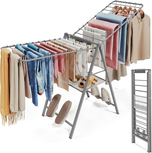 Foldable clothes drying rack - foldable,