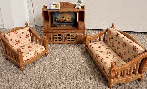 Sylvanian families living - sylvanian, room