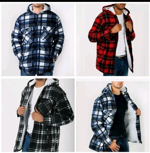Mens padded lumberjack hooded - mens,