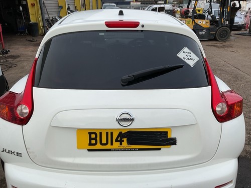 Nissan juke tailgate boot lid - nissan,
