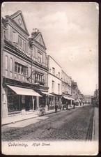 High Street with Shop-Fronts