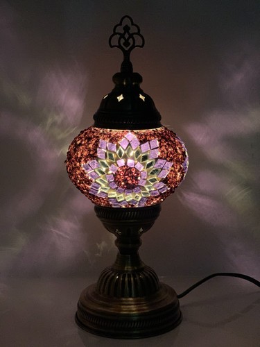 Turkish moroccan mosaic lamp - mosaic,