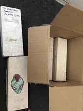 Bundle Box 1200+ Topps/UpperDeck football + Baseball/NBA Original Vintage Cards 