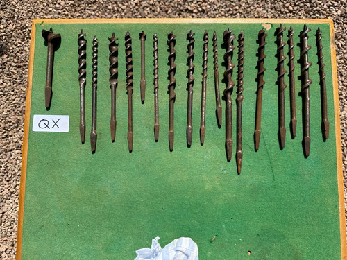 Vintage lot auger - qx, 18