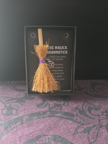 Mini magick broomstick witch - magick,