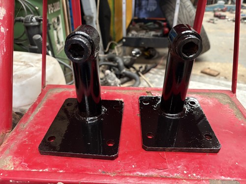 Front bumper bracket mount arm - bumper,