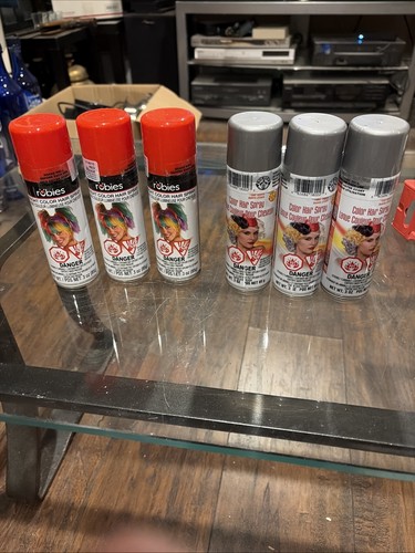 Lot costume hairspray - lot, of