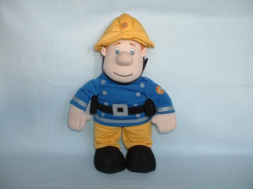 Fireman sam cuddly soft - 14",