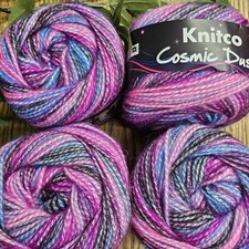 4 X 100g Knitco Cosmic Dust