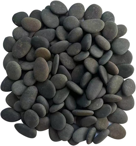 800g grey pebbles gravel flat - 800g,