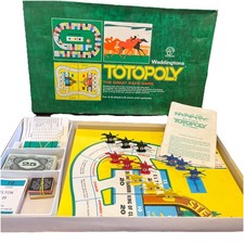 Totopoly Horse Racing Board Game Vintage Waddingtons 1972 Complete