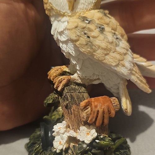 Owl ornament figurine - owl,