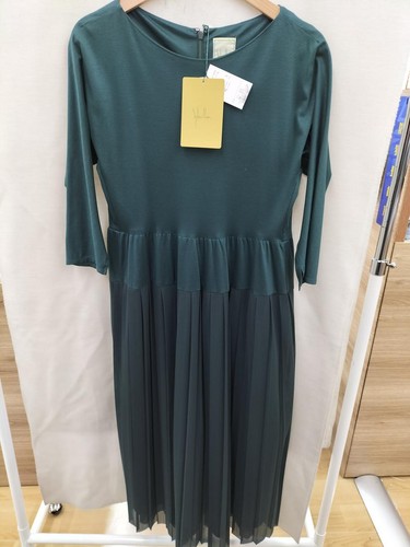 Sybilla green long dress - green, m