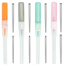 Hollow piercing needle guide - needle,