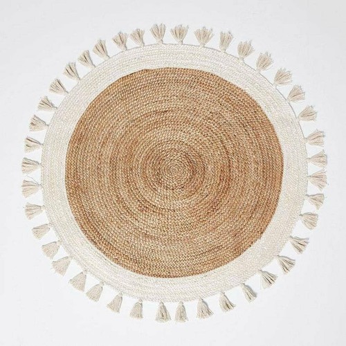 Round rug tussle - round, 100%