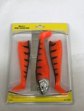 Storm WildEye GIANT Jigging Shad 7" (WGJSD 07 OD) 3 x SOFT BODIES + 1 x HEAD