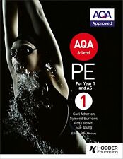 AQA A & AS LEVEL PE  - YEAR 1 - PE TEXTBOOK - GOOD CONDITION