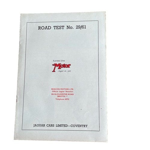 1961 jaguar mk2 road test - mk2, 3.4