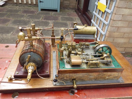 Twin mill engine - , running