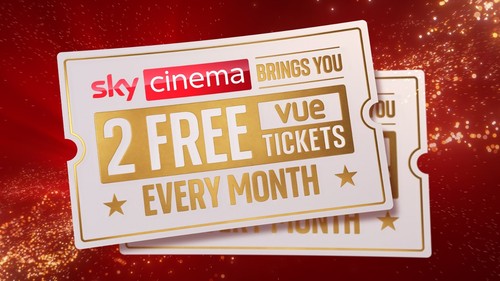 Vue sky cinema ticket - 2, x