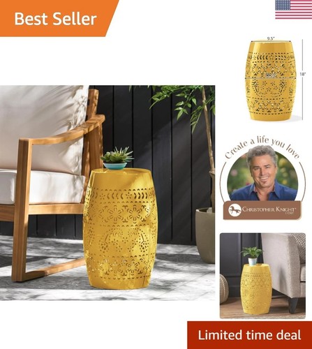 Stylish round yellow iron - round,