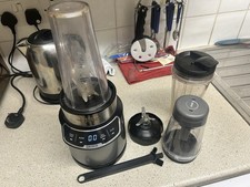 Ninja Auto-iQ BN500UK 0.7L Blender - Black/Silver