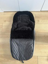 Silver Cross Pioneer Wayfarer  COSYTOES FOOTMUFF. New Model Black Grey. 