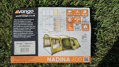 Vango nadia 600 - nadia, family