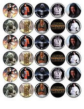 30 Star Wars EdibleWafer Paper