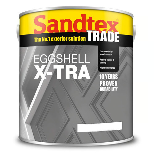Sandtex trade eggshell - eggshell, x-tra