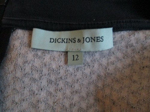 Dickins and jones dress size - dickins,