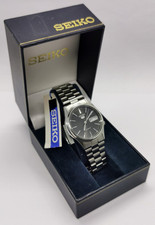 Vtg 2002 Seiko 5 Day Date Automatic 7S26-0490 Gents Steel Watch Unworn In Box