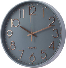 12" Silent Wall Clock –