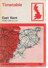 EAST KENT BUS TIMETABLE BOOK