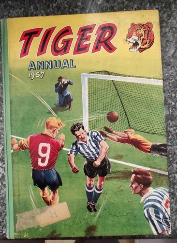 Tiger annual 1957 vg - tiger, gd/vg