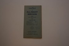 London Transport Timetable -