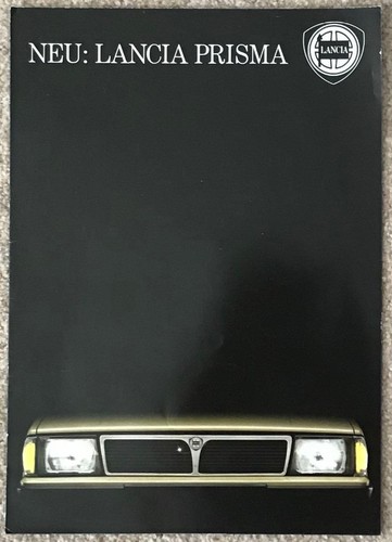 Lancia prisma range car - lancia,