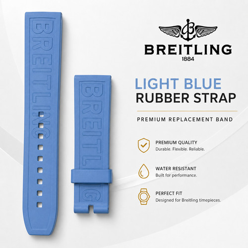 Breitling light blue diver - light,