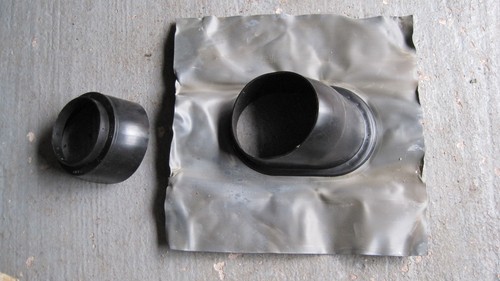 Boiler flue weather slate - flue,