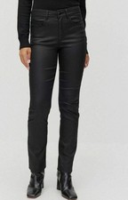 Vila Womens High Waist Coated