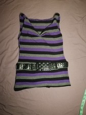 Vintage sleeveless wool top