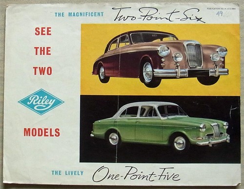 Riley 2 6 car - &,